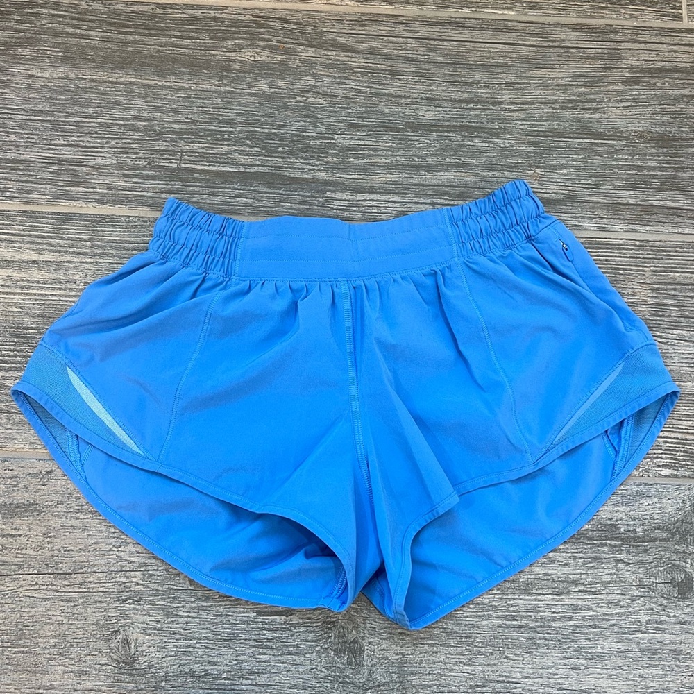 Lululemon Hotty Hot Low-Rise Lined Short 2.5” Blue Nile